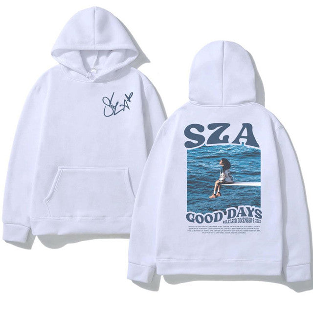 SZA Music Album Print Hoodie for Men and Women