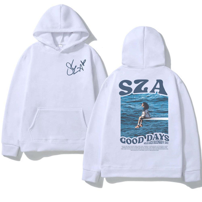 SZA Music Album Print Hoodie for Men and Women