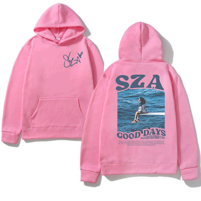 SZA Music Album Print Hoodie for Men and Women